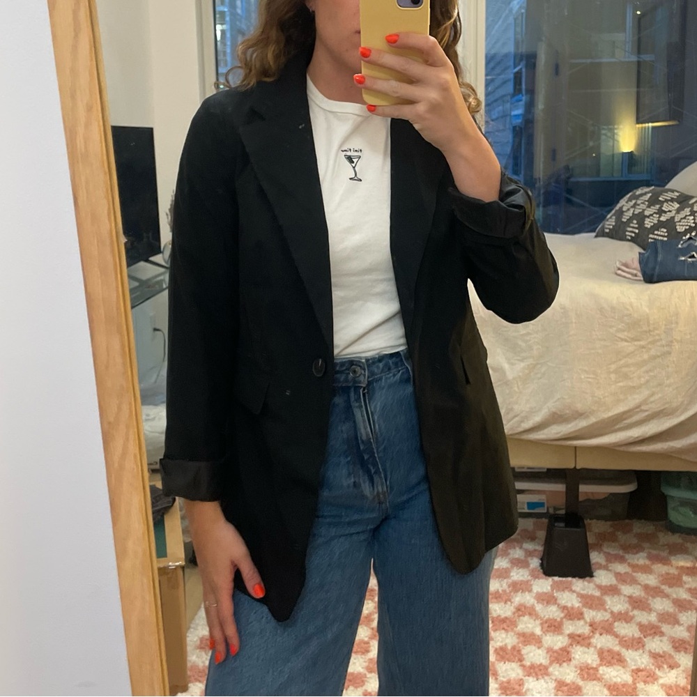 Topshop Straight Blazer